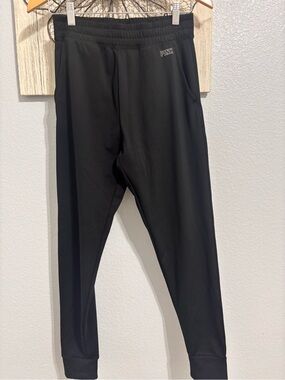 PINK Victoria's Secret Black Women's Track Joggers